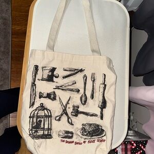 Broadway Sweeney Todd Canvas Tote Bag